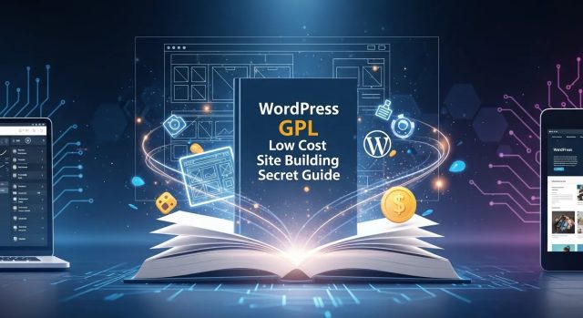 WordPress GPL Low Cost Site Building Secret Guide