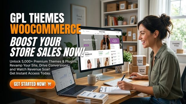 GPL Themes WooCommerce : Boost Your Store Sales Now