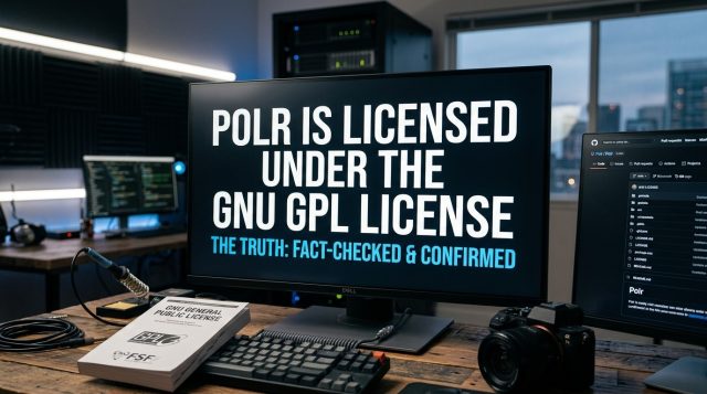 Polr Is Licensed Under The GNU GPL License: The Truth