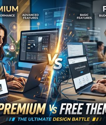 Premium Vs Free Themes : The Ultimate Design Battle Premium Vs Free Themes : The Ultimate Design Battle