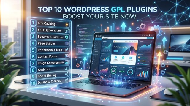 Top 10 WordPress GPL Plugins to Boost Your Site Now