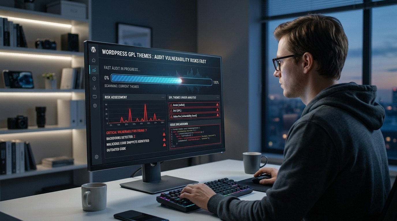 Why WordPress GPL Themes Require a Security Audit