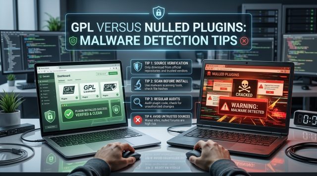 GPL Versus Nulled Plugins : Malware Detection Tips